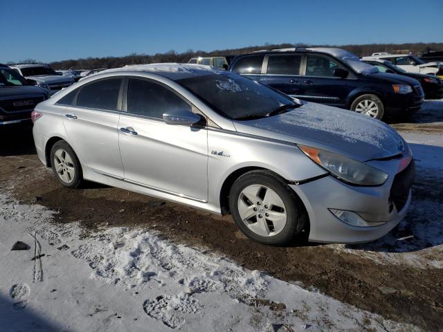 KMHEC4A40CA026887 - 2012 HYUNDAI SONATA HYBRID SILVER photo 4