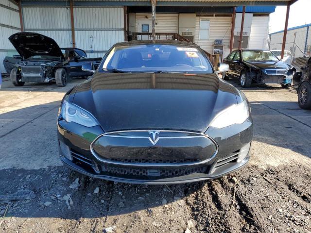 5YJSA1S25FF094378 - 2015 TESLA MODEL S 70D BLACK photo 5