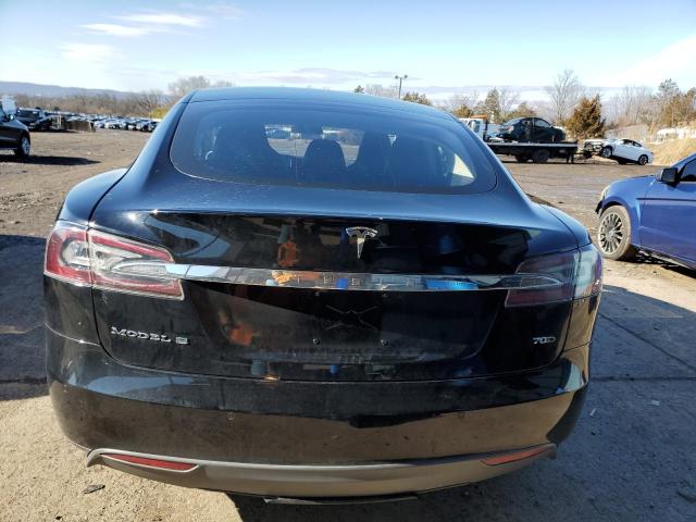 5YJSA1S25FF094378 - 2015 TESLA MODEL S 70D BLACK photo 6