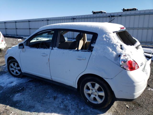 3N1BC13E08L384294 - 2008 NISSAN VERSA S WHITE photo 2