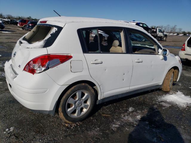 3N1BC13E08L384294 - 2008 NISSAN VERSA S WHITE photo 3