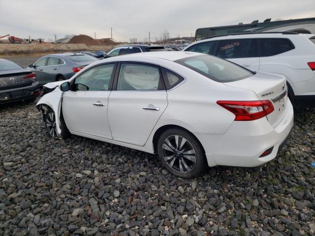 3N1AB7AP7JY272512 - 2018 NISSAN SENTRA S WHITE photo 2