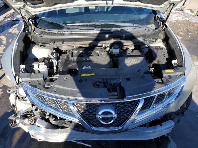 JN8AZ1MU4BW057903 - 2011 NISSAN MURANO S SILVER photo 12