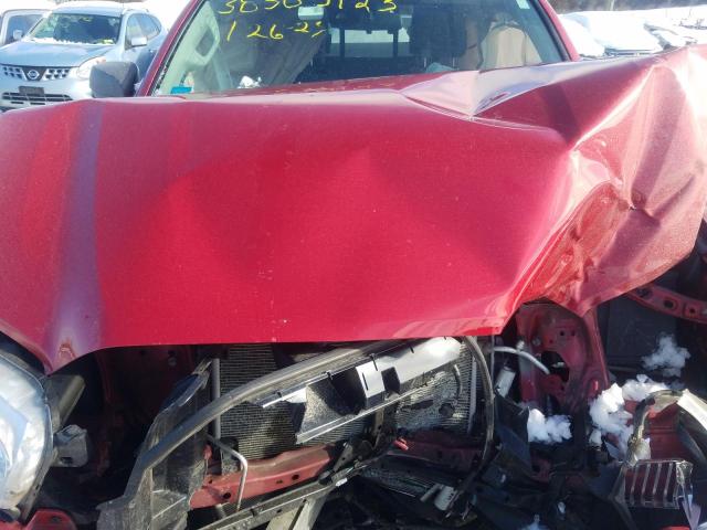 3TYSX5EN0MT004448 - 2021 TOYOTA TACOMA ACCESS CAB Қызыл фото 11