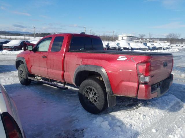 3TYSX5EN0MT004448 - 2021 TOYOTA TACOMA ACCESS CAB Қызыл фото 2