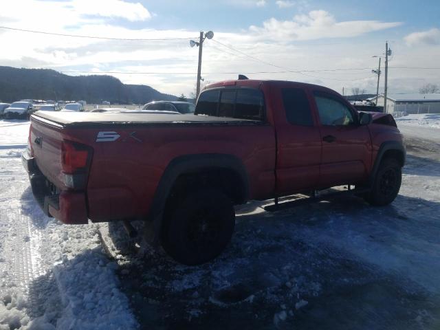 3TYSX5EN0MT004448 - 2021 TOYOTA TACOMA ACCESS CAB Қызыл фото 3