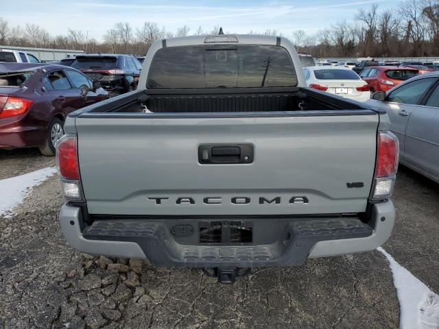 3TMCZ5AN4MM381610 - 2021 TOYOTA TACOMA DOUBLE CAB GRAY photo 6