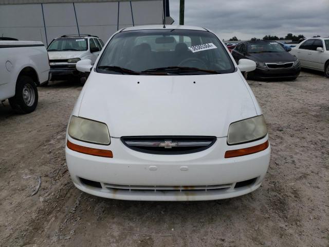 KL1TJ52654B159347 - 2004 CHEVROLET AVEO LS WHITE photo 5