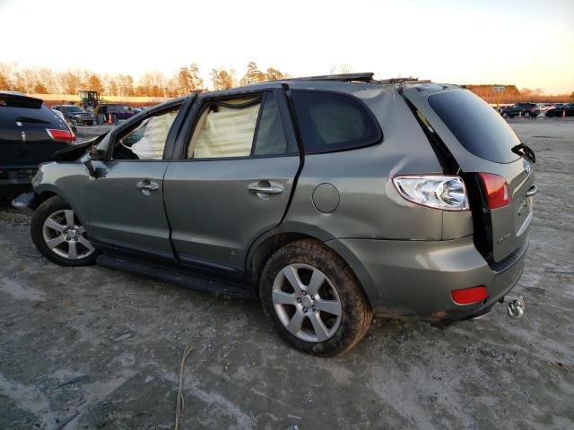 5NMSH13E99H232284 - 2009 HYUNDAI SANTA FE SE GREEN photo 2