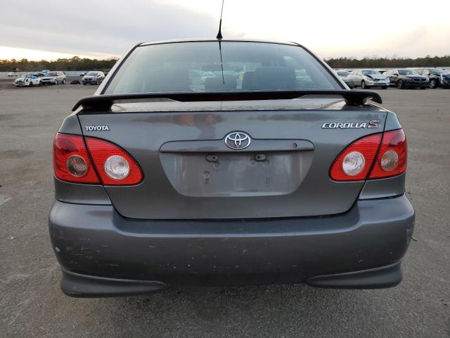 2T1BR32E86C688918 - 2006 TOYOTA COROLLA CE GRAY photo 6