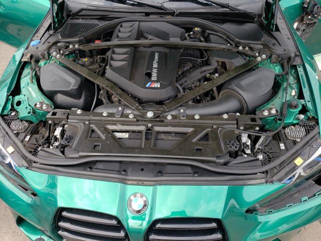 WBS33AY00MFK83882 - 2021 BMW M3 COMPETITION მწვანე ფოტო 11