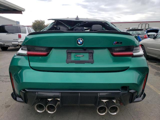 WBS33AY00MFK83882 - 2021 BMW M3 COMPETITION მწვანე ფოტო 6