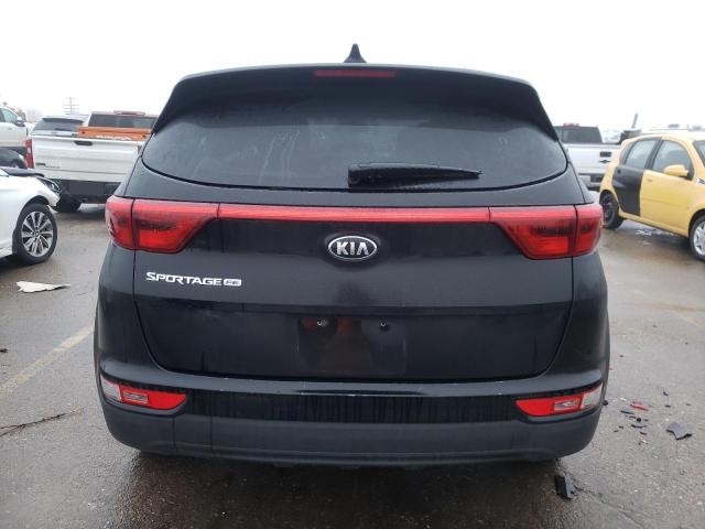 KNDPM3AC4J7463734 - 2018 KIA SPORTAGE LX BLACK photo 6