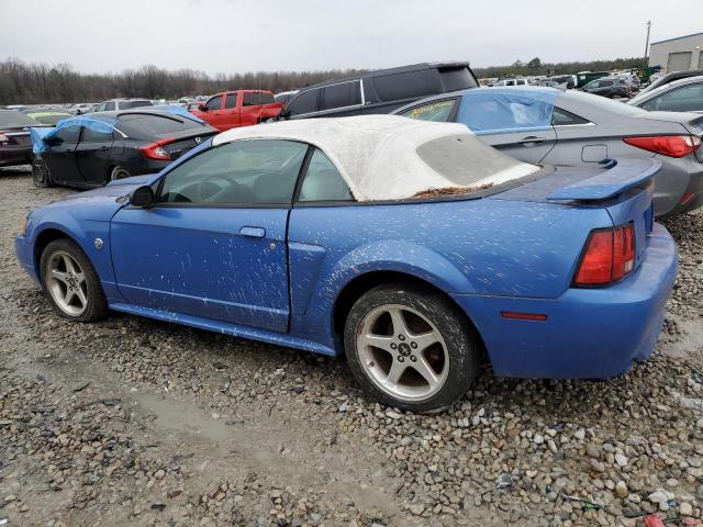 1FAFP45X84F206064 - 2004 FORD MUSTANG GT BLUE photo 2