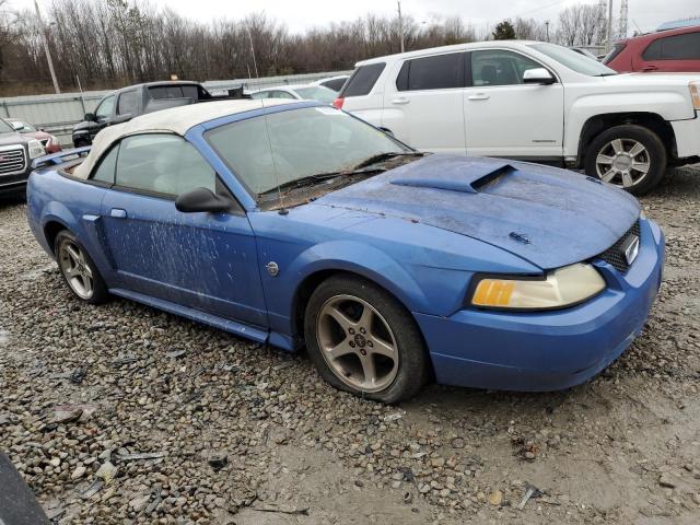 1FAFP45X84F206064 - 2004 FORD MUSTANG GT BLUE photo 4