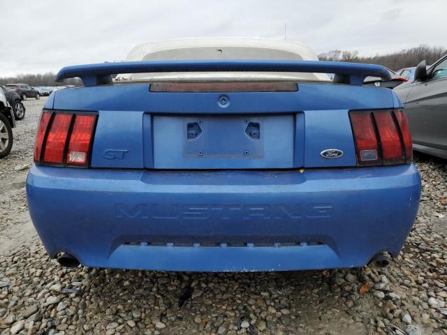 1FAFP45X84F206064 - 2004 FORD MUSTANG GT BLUE photo 6