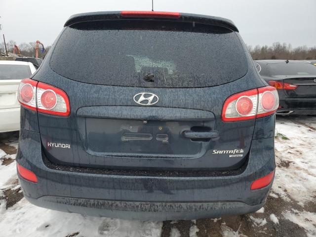 5NMSHDAG5AH343179 - 2010 HYUNDAI SANTA FE SE BLACK photo 6