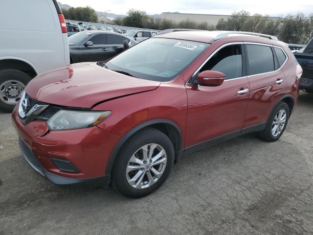 KNMAT2MV3FP556171 - 2015 NISSAN ROGUE S RED photo 1