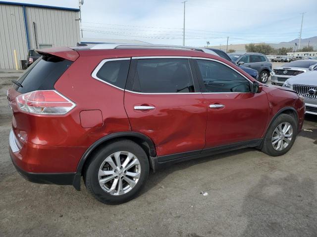 KNMAT2MV3FP556171 - 2015 NISSAN ROGUE S RED photo 3