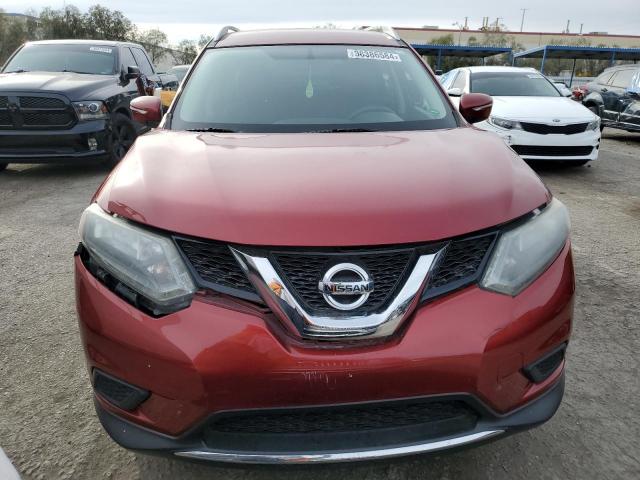 KNMAT2MV3FP556171 - 2015 NISSAN ROGUE S RED photo 5