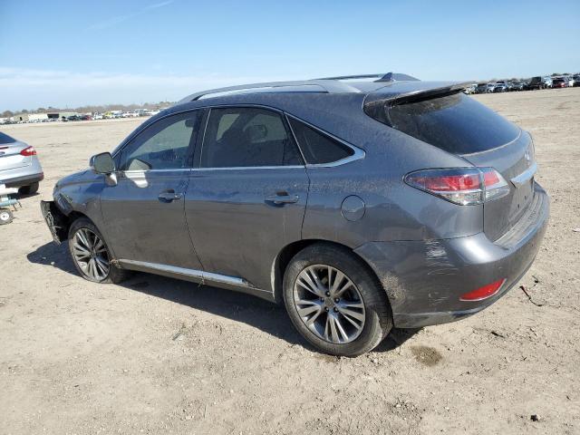 2T2ZK1BA4DC100588 - 2013 LEXUS RX 350 SILVER photo 2