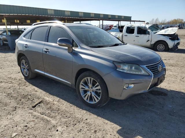 2T2ZK1BA4DC100588 - 2013 LEXUS RX 350 SILVER photo 4