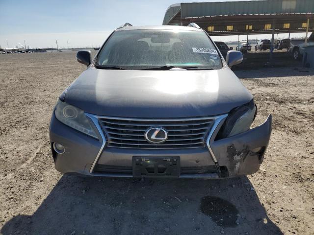 2T2ZK1BA4DC100588 - 2013 LEXUS RX 350 SILVER photo 5