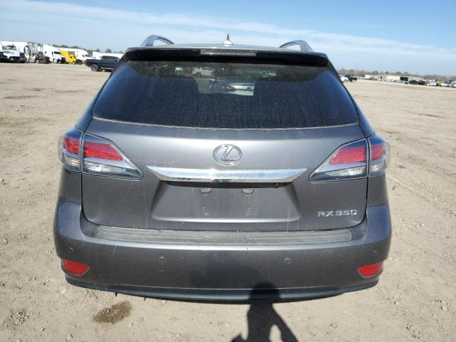 2T2ZK1BA4DC100588 - 2013 LEXUS RX 350 SILVER photo 6