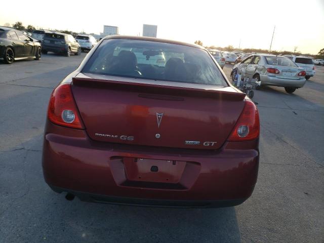 1G2ZA5EK0A4133321 - 2010 PONTIAC G6 BURGUNDY photo 6