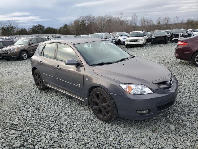 JM1BK143171693307 - 2007 MAZDA 3 HATCHBACK GRAY photo 4