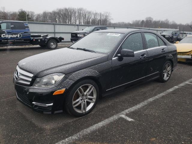 WDDGF8AB4DG104585 - 2013 MERCEDES-BENZ C 300 4MATIC BLACK photo 1