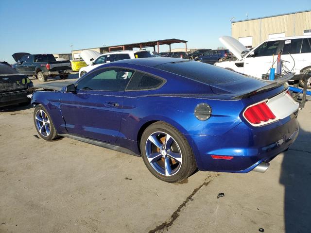 1FA6P8AM6F5329969 - 2015 FORD MUSTANG BLUE photo 2