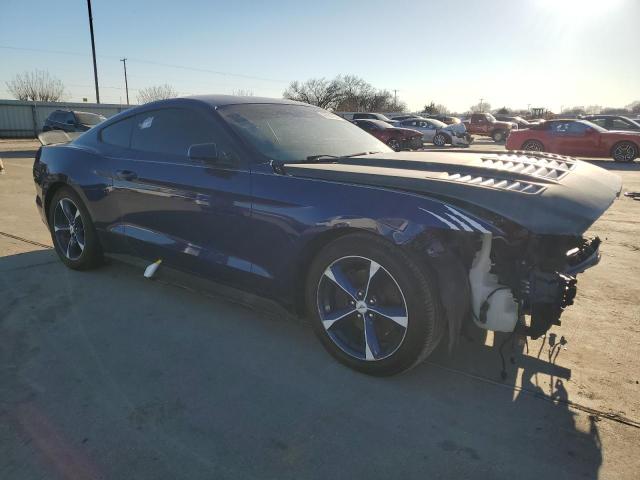 1FA6P8AM6F5329969 - 2015 FORD MUSTANG BLUE photo 4