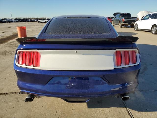 1FA6P8AM6F5329969 - 2015 FORD MUSTANG BLUE photo 6