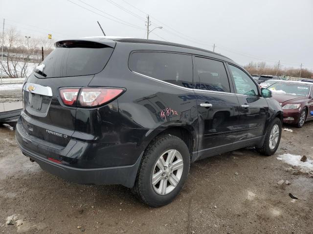 1GNKVJKD8DJ220249 - 2013 CHEVROLET TRAVERSE LT BLACK photo 3