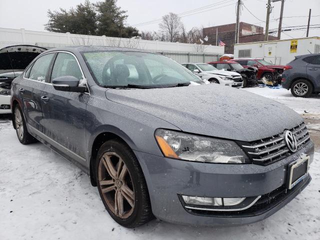 1VWCT7A35FC082883 - 2015 VOLKSWAGEN PASSAT SEL GRAY photo 4