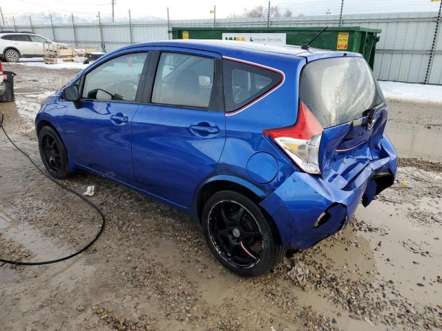 3N1CE2CP3FL372157 - 2015 NISSAN VERSA NOTE S BLUE photo 2