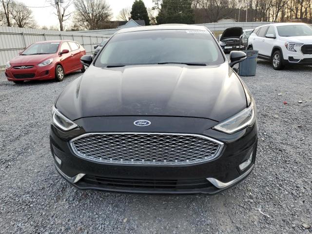 3FA6P0D92KR104822 - 2019 FORD FUSION TITANIUM BLACK photo 5