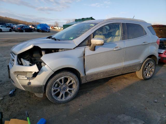 MAJ6S3KL8KC279606 - 2019 FORD ECOSPORT TITANIUM SILVER photo 1