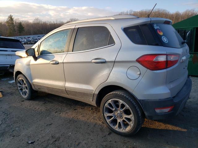 MAJ6S3KL8KC279606 - 2019 FORD ECOSPORT TITANIUM SILVER photo 2