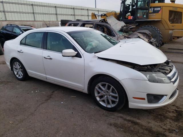 3FAHP0JA0CR178314 - 2012 FORD FUSION SEL WHITE photo 4