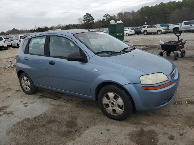 KL1TD66666B666543 - 2006 CHEVROLET AVEO BASE TURQUOISE photo 4