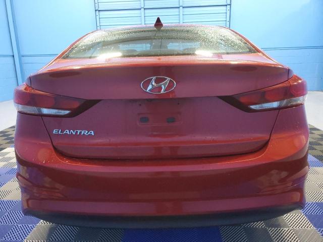 5NPD84LFXHH154537 - 2017 HYUNDAI ELANTRA SE RED photo 6