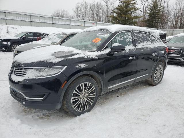 2LMTJ8LR8GBL38001 - 2016 LINCOLN MKX RESERVE BLACK photo 1