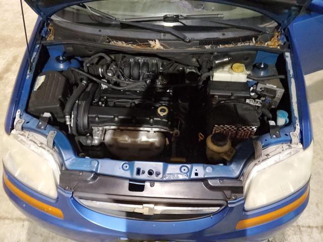 KL1TD66618B010771 - 2008 CHEVROLET AVEO BASE Mavi foto 11