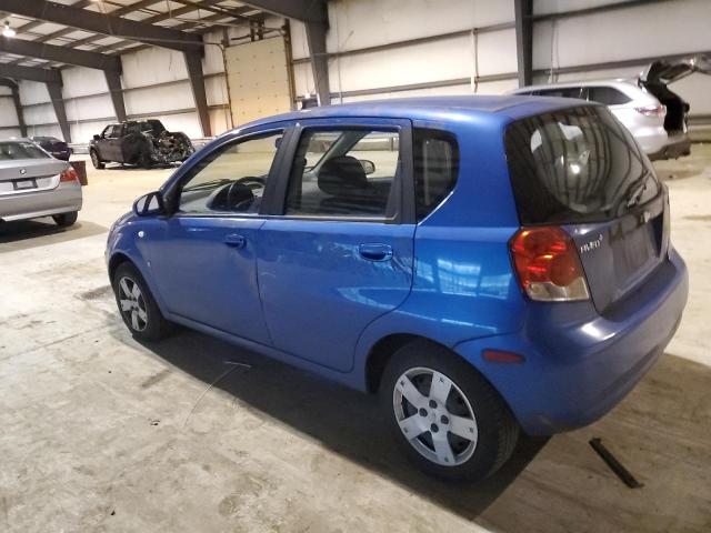 KL1TD66618B010771 - 2008 CHEVROLET AVEO BASE Mavi foto 2