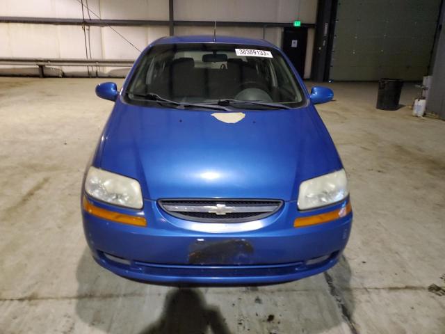 KL1TD66618B010771 - 2008 CHEVROLET AVEO BASE Mavi foto 5
