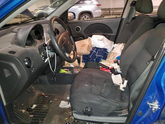 KL1TD66618B010771 - 2008 CHEVROLET AVEO BASE Mavi foto 7