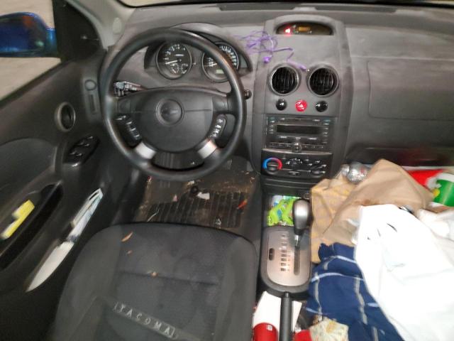 KL1TD66618B010771 - 2008 CHEVROLET AVEO BASE Mavi foto 8