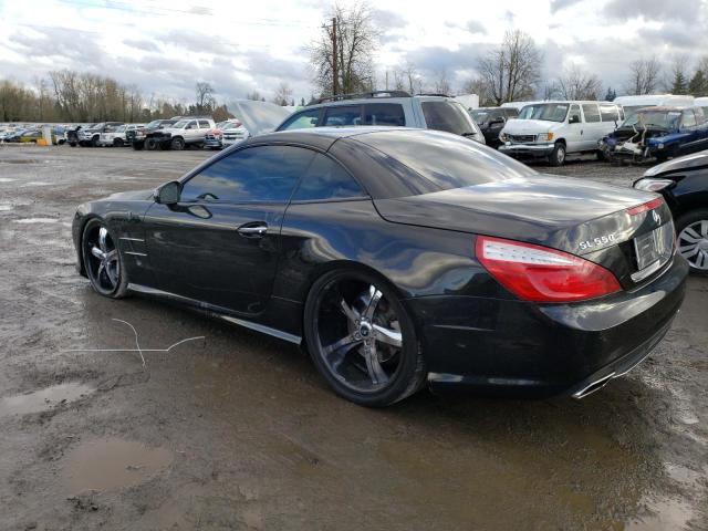 WDDJK7DA3DF001971 - 2013 MERCEDES-BENZ SL 550 BLACK photo 2